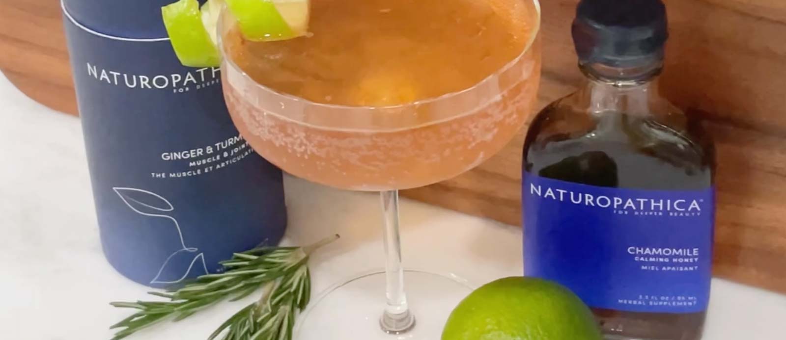 Ginger Turmeric Fizz Mocktail Naturopathica