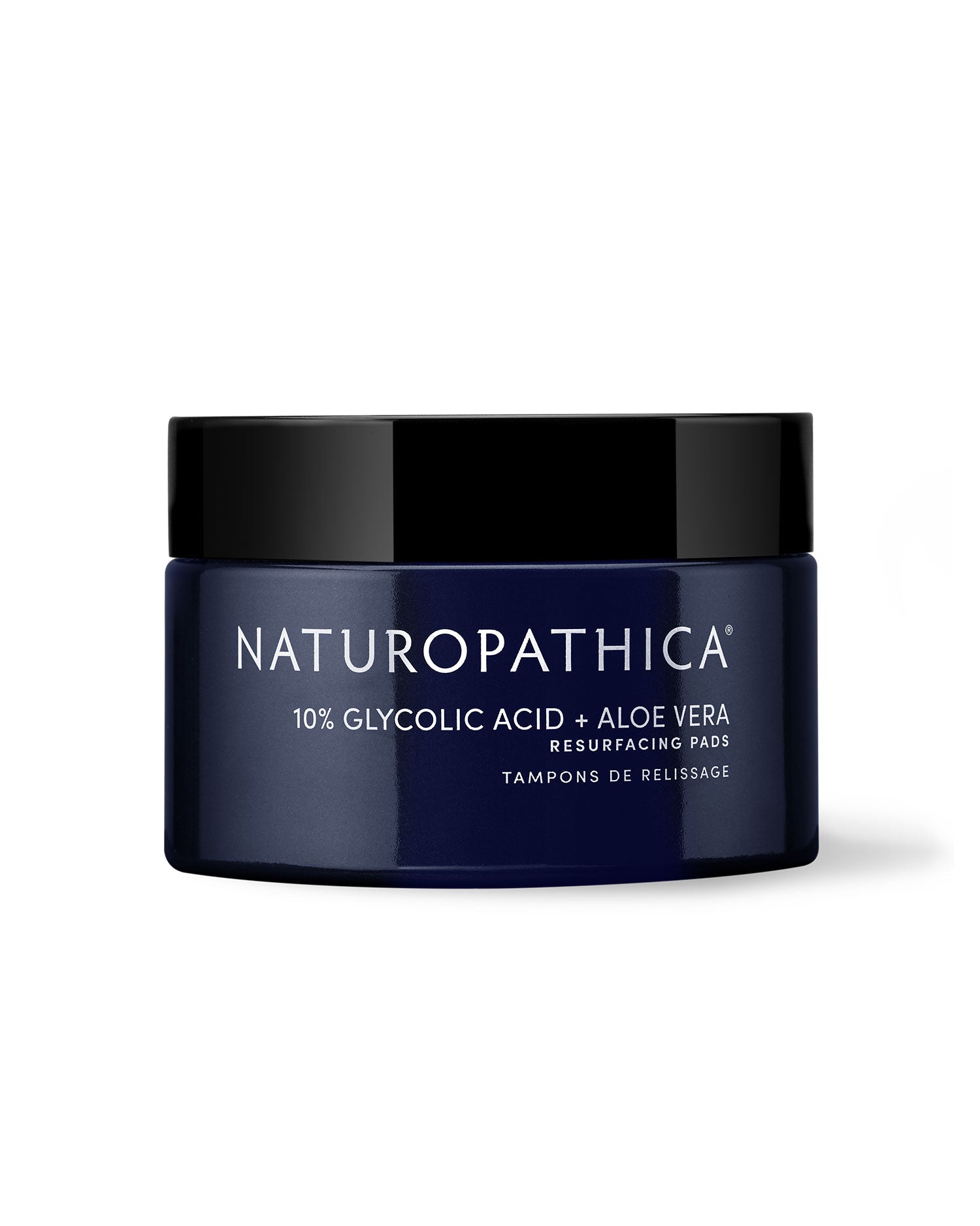 10% Glycolic Acid + Aloe Vera Resurfacing Pads – Naturopathica