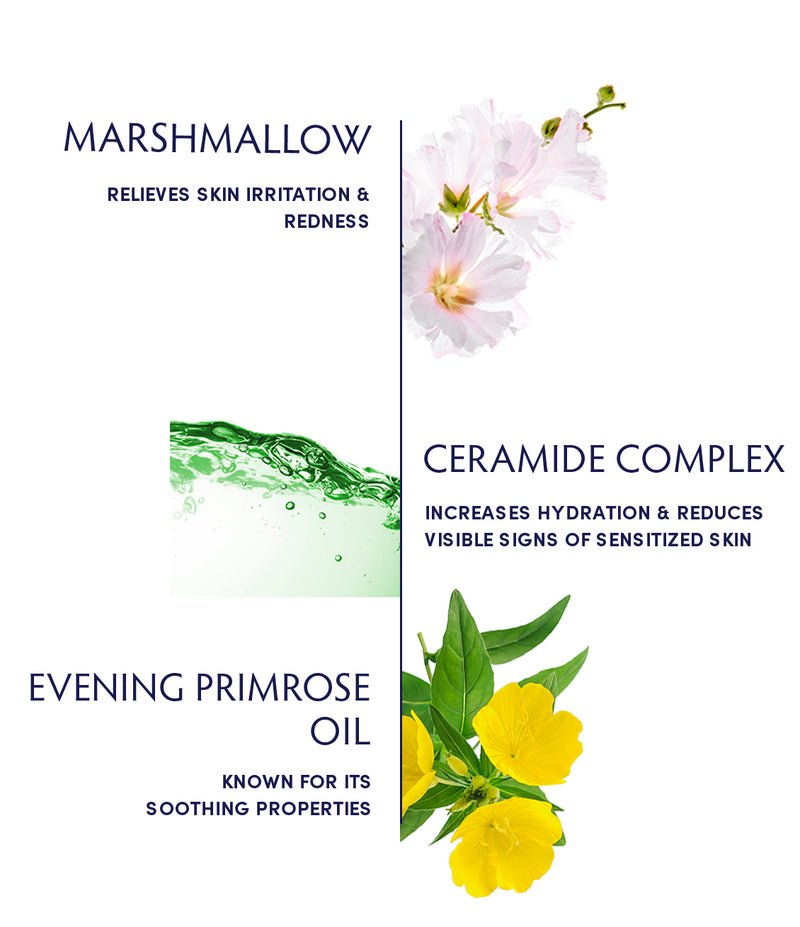 Marshmallow & Ceramide Sensitivity Soothing Serum ingredients