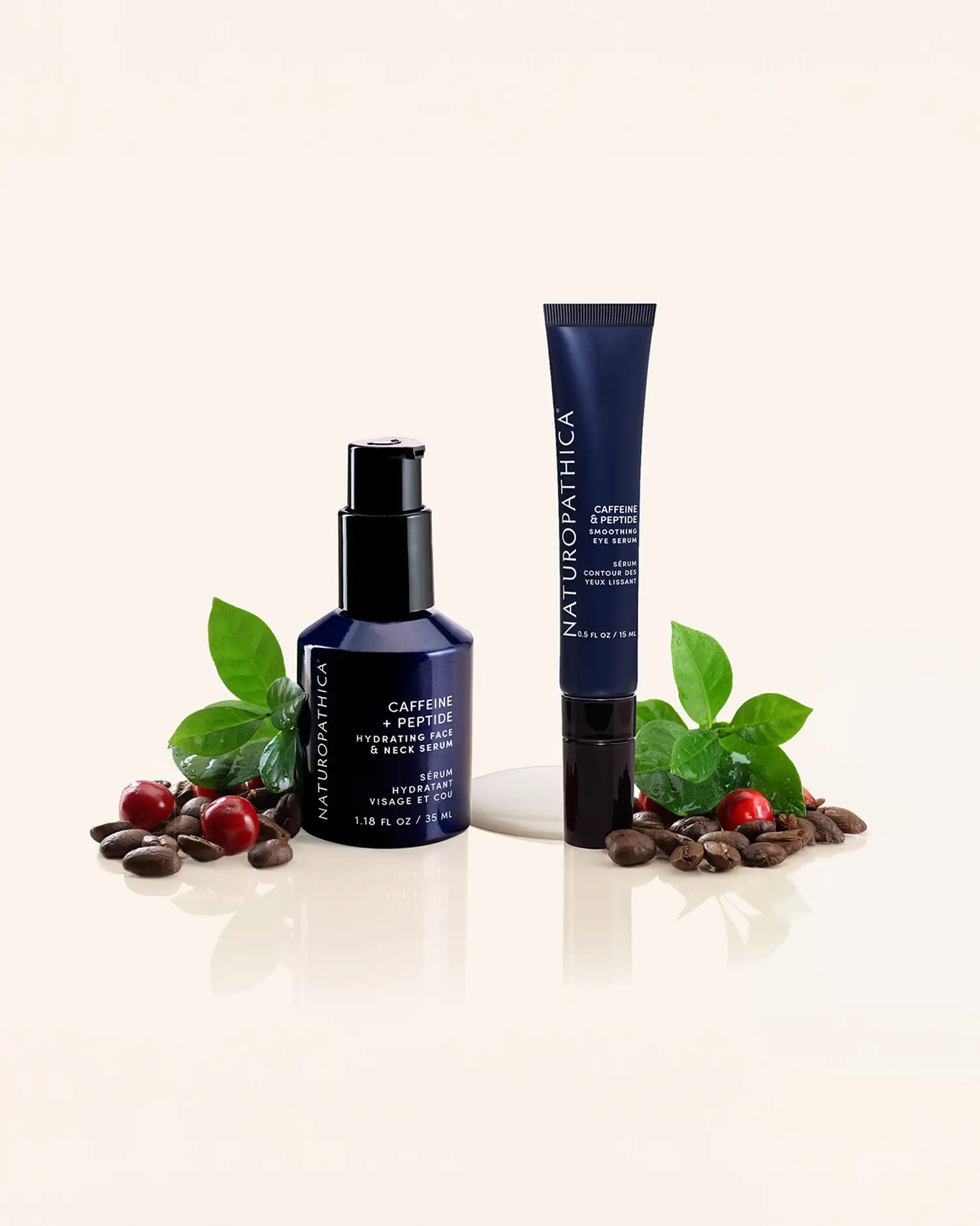 Caffeine + Peptide Smooth & Hydrate Duo