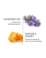 Lavender & Manuka Honey Balancing Mist Ingredients