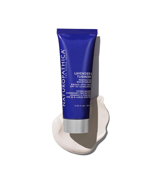 Naturopathica Lavender Turmeric SPF 50 broad spectrum sunscreen moisturizer