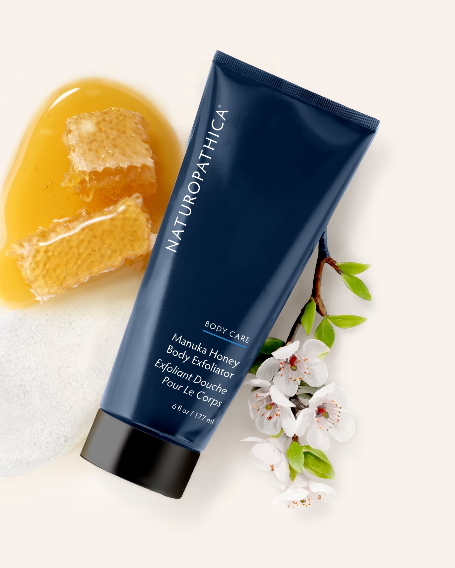 Manuka Honey Shower Body Exfoliator
