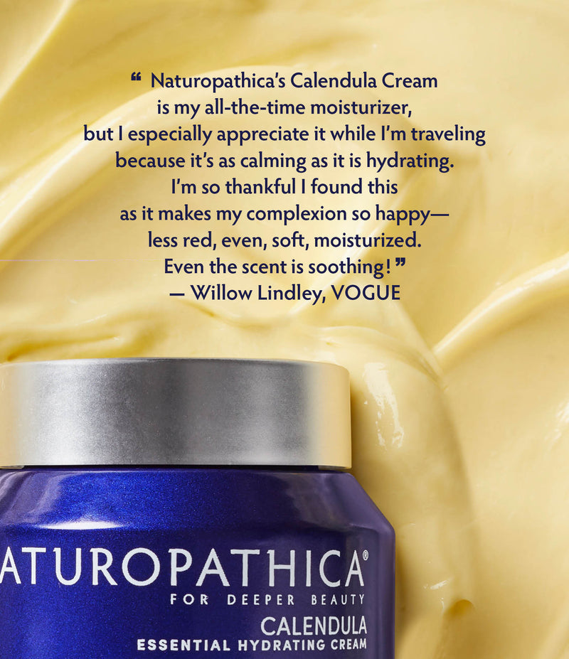 Calendula Essential Hydrating Cream Vogue Endorsement Quote