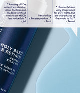 Holy Basil & Retinol Ageless Night Oil customer endorsements