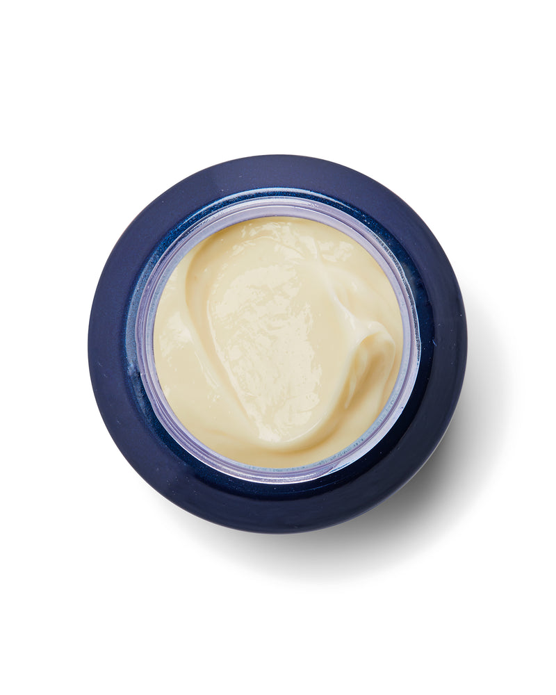 argan retinol night cream open lid texture