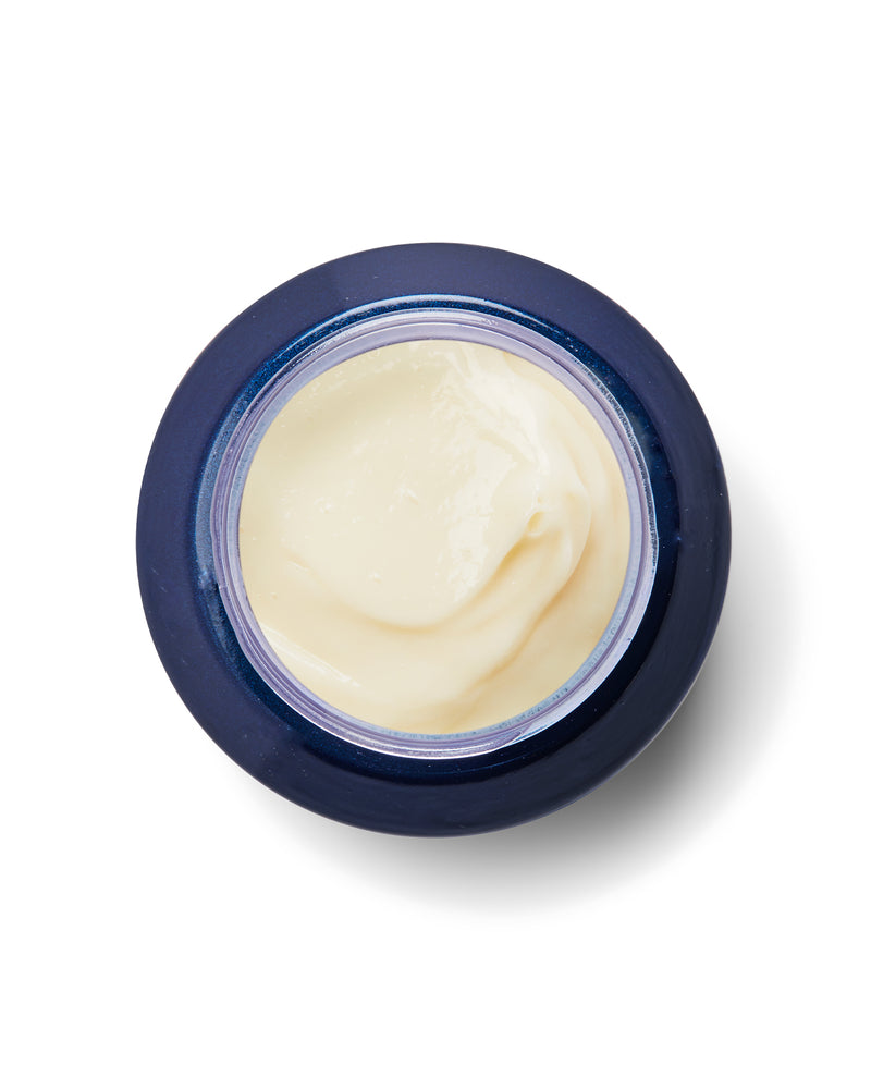 argan peptide water cream open lid texture